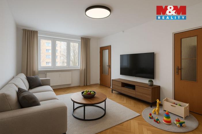 Prodej bytu 2+1, Sokolov, Švabinského, 59 m2