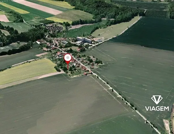 Prodej zahrady, Toušice, 907 m2