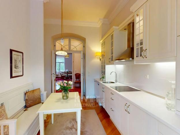 Pronájem bytu 3+1, Praha - Malá Strana, U železné lávky, 125 m2