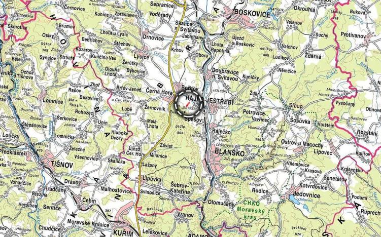 Prodej pole, Rájec-Jestřebí, 2247 m2