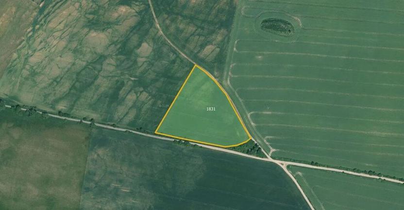 Prodej pole, Čistá, 7450 m2
