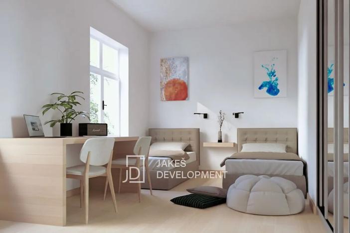 Pronájem bytu 1+kk, Praha - Liboc, Jenečská, 26 m2