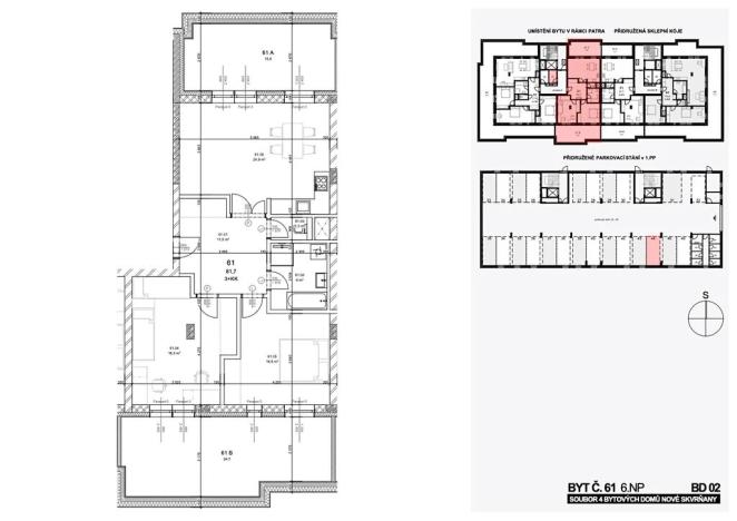 Prodej bytu 3+kk, Plzeň, Františka Kováříka, 82 m2