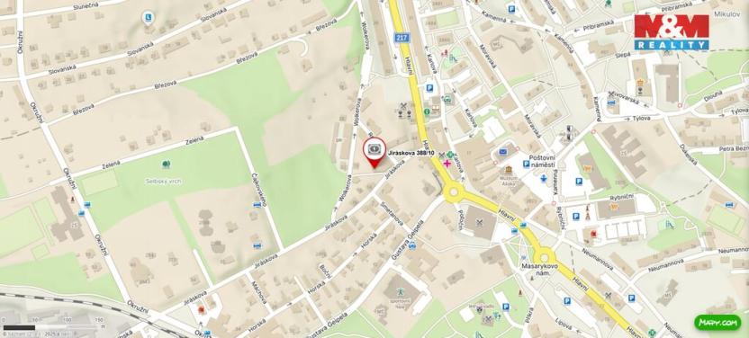 Pronájem bytu 2+1, Aš, Jiráskova, 50 m2