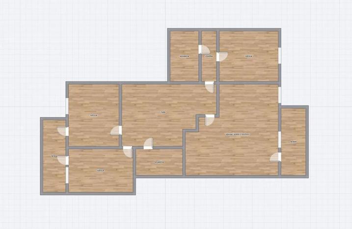 Pronájem bytu 4+kk, Praha - Libeň, Nad Rokoskou, 140 m2
