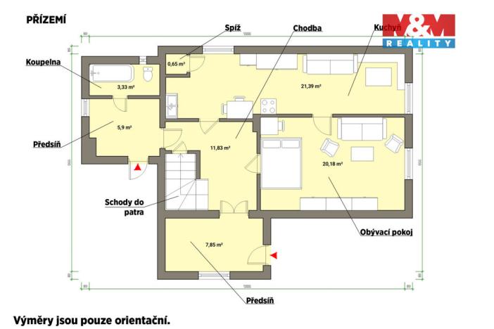Prodej rodinného domu, Hranice, Habrmanova, 129 m2