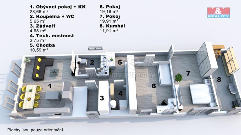 Prodej rodinného domu, Jeníkovice, 104 m2