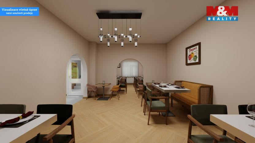 Prodej restaurace, Dubí - Cínovec, 152 m2