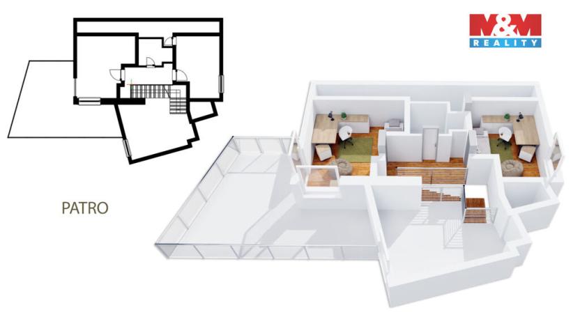 Prodej rodinného domu, Ondřejov - Turkovice, Nad Rybníkem, 167 m2