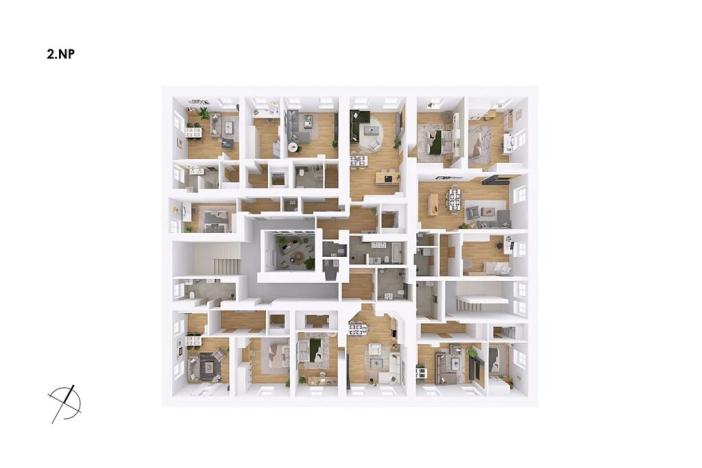 Prodej bytu 2+kk, Postupice, Blanická, 55 m2