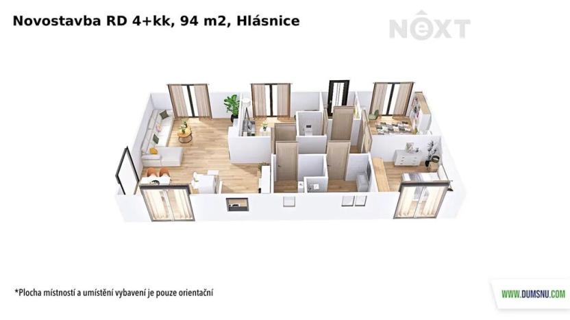 Prodej rodinného domu, Hlásnice, 94 m2