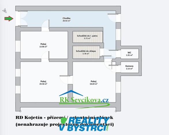 Prodej rodinného domu, Kojetín, Svatopluka Čecha, 166 m2