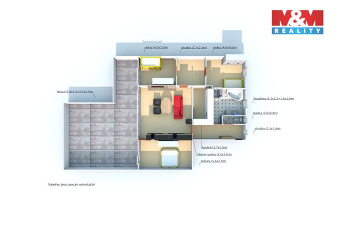 Prodej bytu 4+kk, Plzeň - Severní Předměstí, Lipová, 106 m2