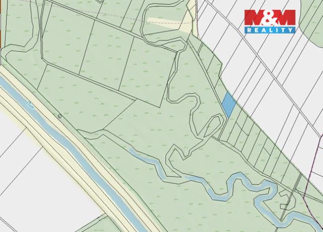 Prodej lesa, Hrabětice, 1639 m2