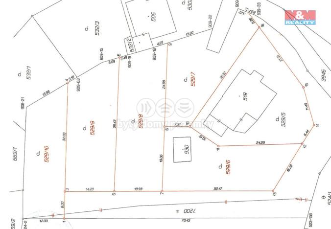 Prodej pozemku pro bydlení, Opatov, 576 m2