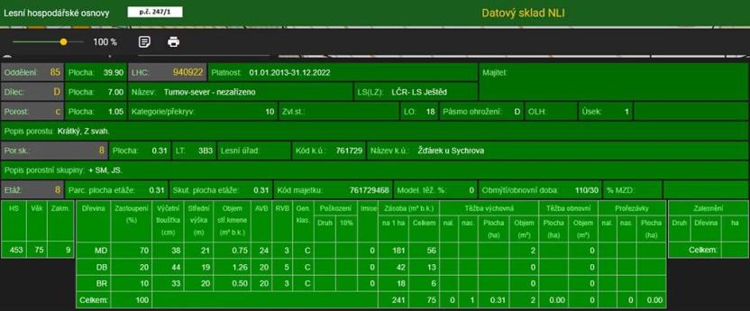 Prodej lesa, Žďárek, 11675 m2