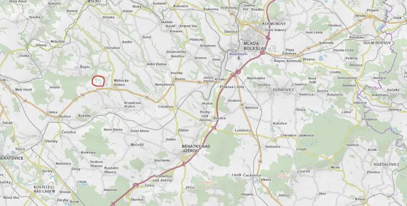 Prodej lesa, Mělnické Vtelno, 14092 m2