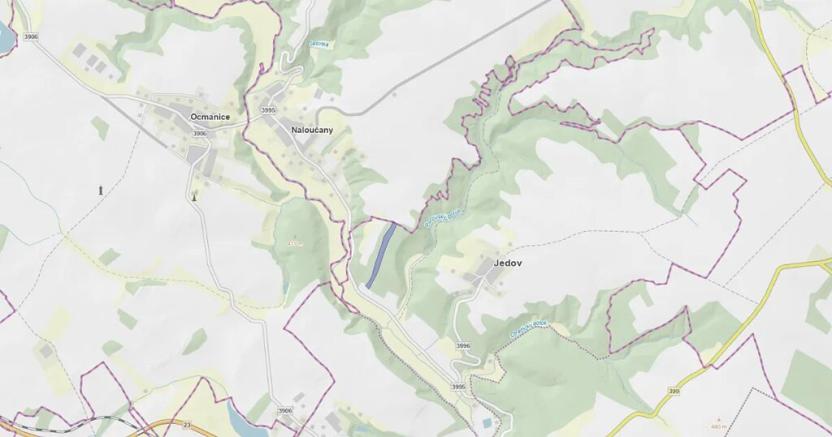 Prodej lesa, Náměšť nad Oslavou, 16948 m2