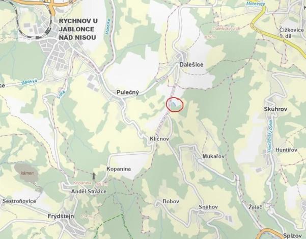 Prodej podílu pole, Malá Skála, 891 m2