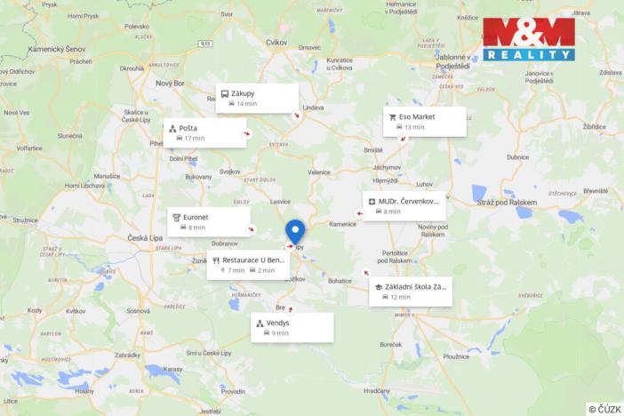 Pronájem rodinného domu, Zákupy, V Lukách, 90 m2