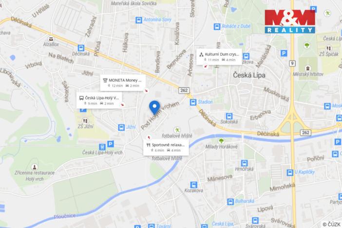 Pronájem bytu 1+kk, Česká Lípa, Pod Holým vrchem, 30 m2