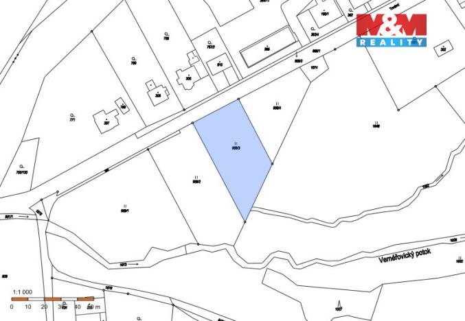 Prodej pozemku pro bydlení, Meziměstí, 1747 m2