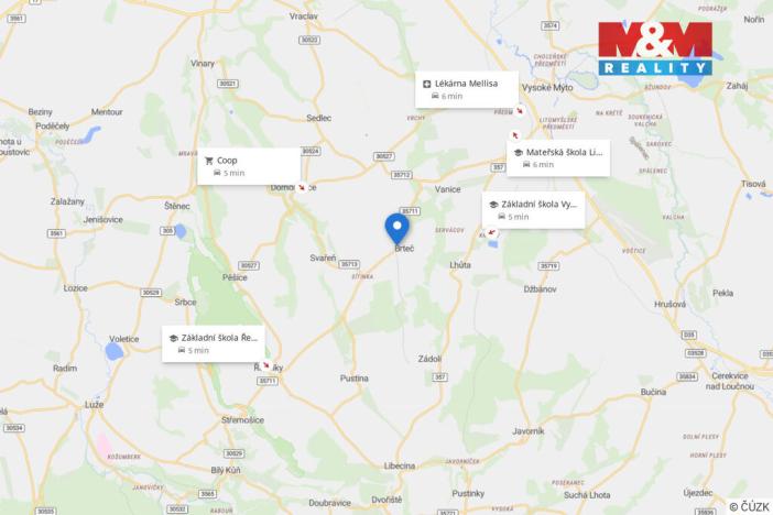 Prodej rodinného domu, Vysoké Mýto - Brteč, 139 m2