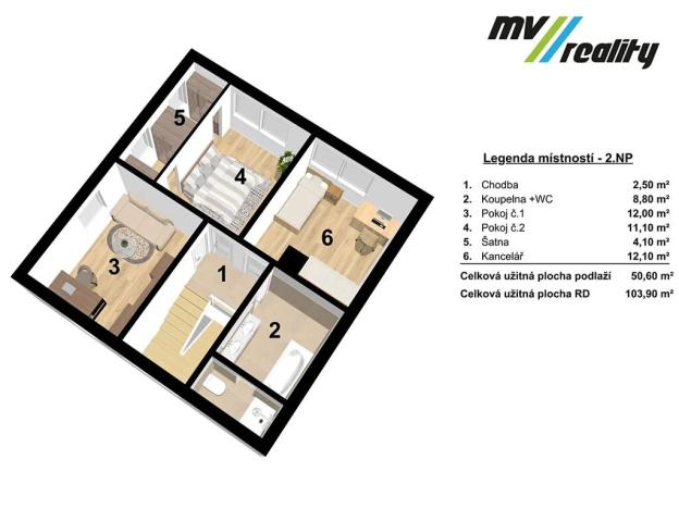 Prodej rodinného domu, Brandýs nad Labem-Stará Boleslav, Pavla Lista, 104 m2