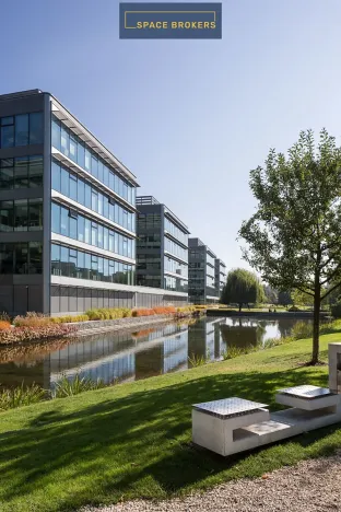 Pronájem kanceláře, Praha - Chodov, V parku, 990 m2