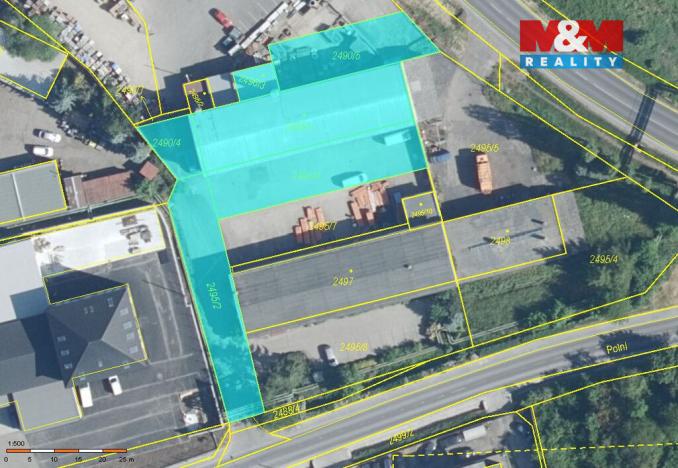 Prodej obchodního prostoru, Kadaň, Polní, 1200 m2