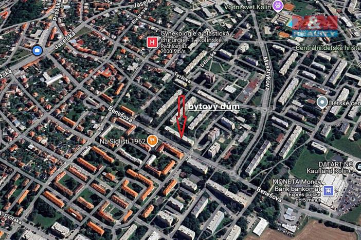 Prodej bytu 3+1, Kolín - Kolín II, Benešova, 64 m2