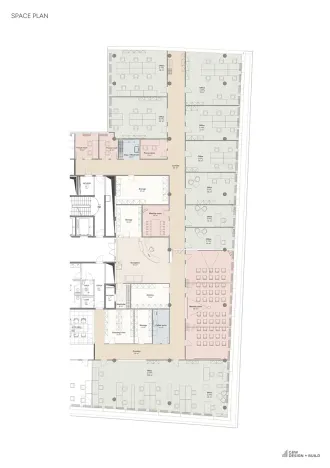 Pronájem kanceláře, Praha - Karlín, Křižíkova, 869 m2