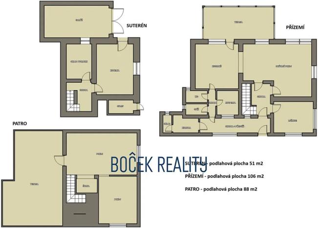 Prodej rodinného domu, Zbiroh, Vlčí jáma, 129 m2