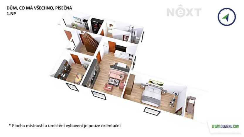 Prodej rodinného domu, Písečná, 213 m2