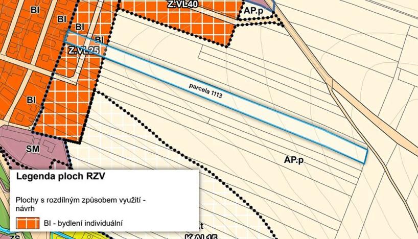 Prodej podílu pozemku pro bydlení, Vlašim, 2577 m2