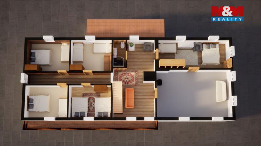 Prodej rodinného domu, Merboltice, 230 m2