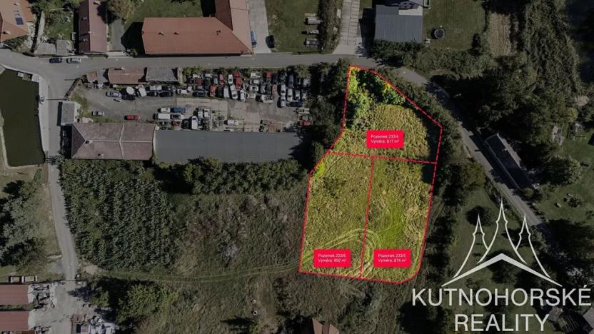 Prodej pozemku pro bydlení, Křesetice, 817 m2