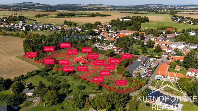 Prodej pozemku pro bydlení, Křesetice, 817 m2