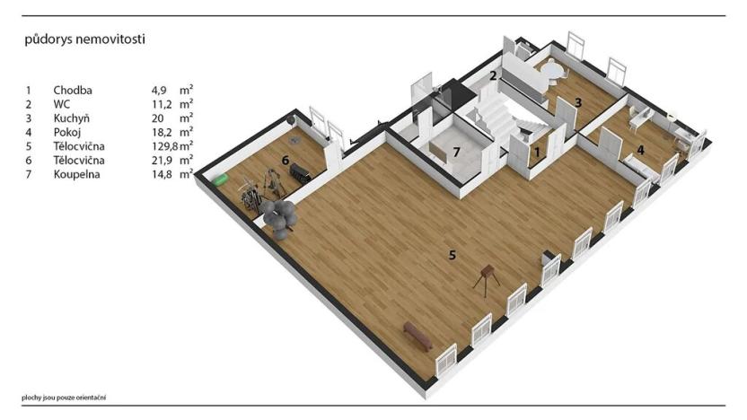 Prodej činžovního domu, Krupka, Husitská, 552 m2