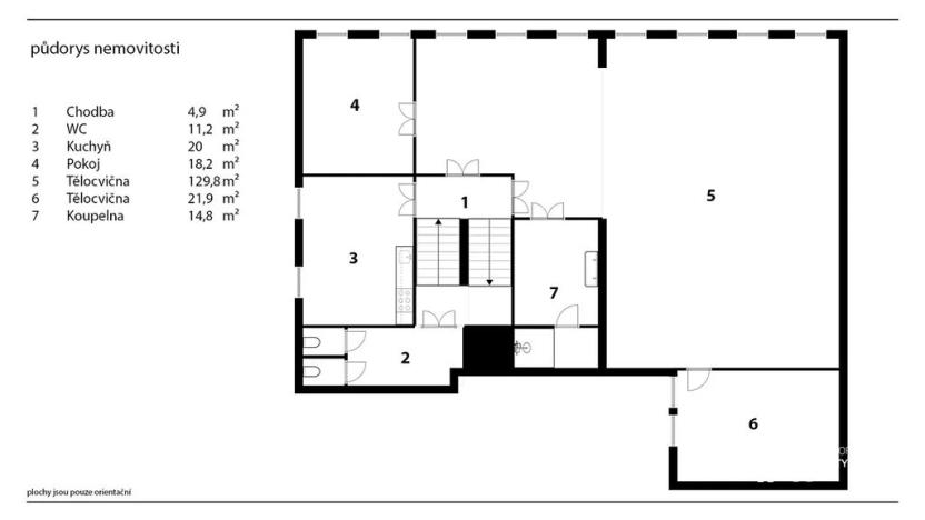 Prodej restaurace, Krupka, Husitská, 552 m2