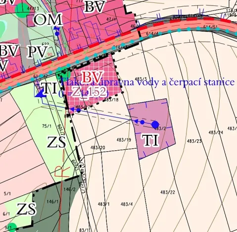Prodej pozemku pro bydlení, Luká, 894 m2