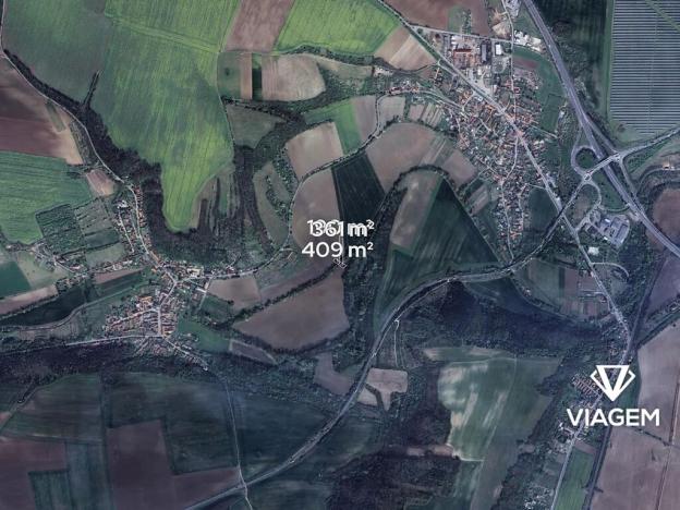 Prodej pole, Sazená, 960 m2