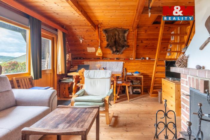 Prodej chaty, Černá v Pošumaví - Bližná, 47 m2