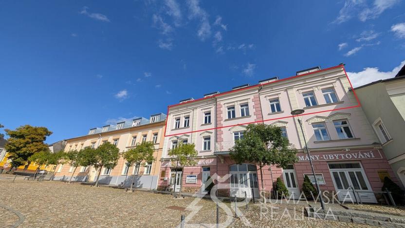Prodej bytu 4+1, Kašperské Hory, Náměstí, 120 m2