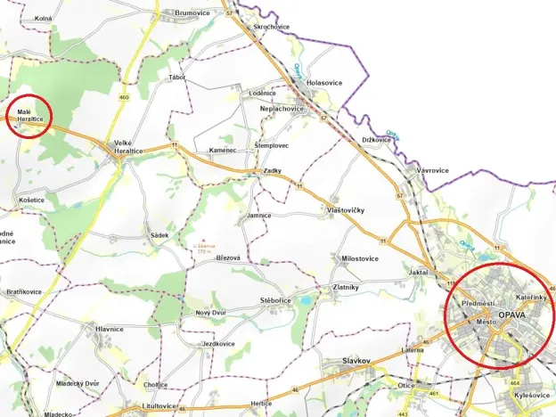 Prodej pozemku pro bydlení, Velké Heraltice, 2085 m2