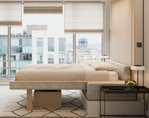 Prodej bytu 2+kk, Lux BnB Paramount Business Bay Sea View, Spojené arabské emiráty, 57 m2