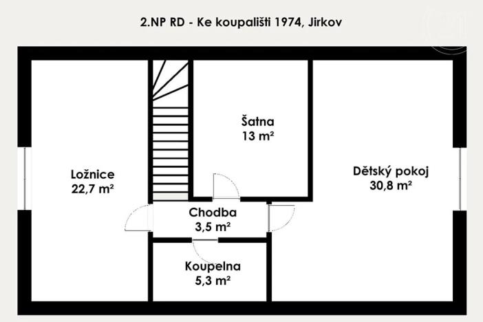 Prodej rodinného domu, Jirkov, Ke Koupališti, 157 m2