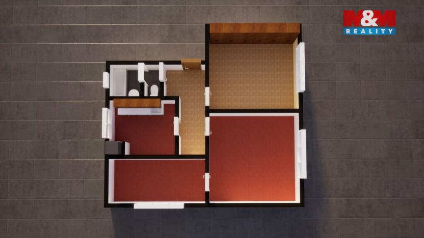 Prodej bytu 3+1, Janská, 58 m2