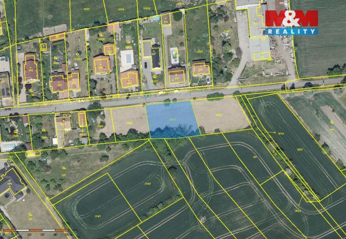 Prodej pozemku pro bydlení, Cítoliby, 1007 m2