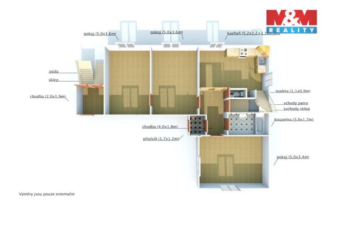 Prodej rodinného domu, Praha - Dolní Měcholupy, Pod hřištěm, 172 m2